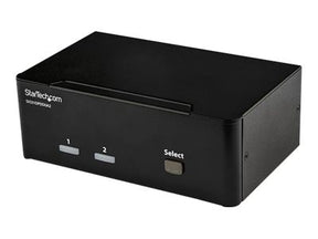 StarTech.com 2 Port DisplayPort Dual Monitor KVM Switch