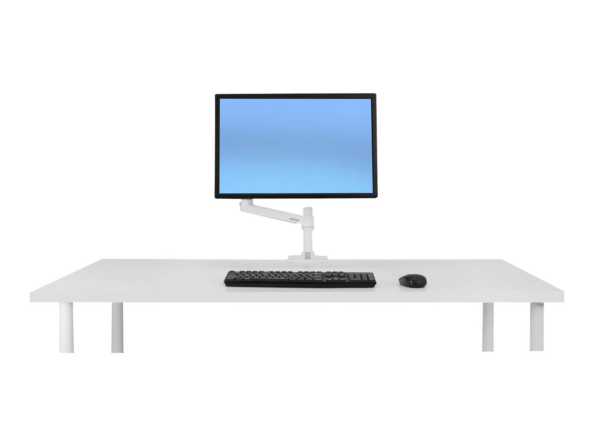 Ergotron LX Desk Monitor Arm - Befestigungskit (Gelenkarm, Spannbefestigung für Tisch, Stange, Erweiterungshalterung)