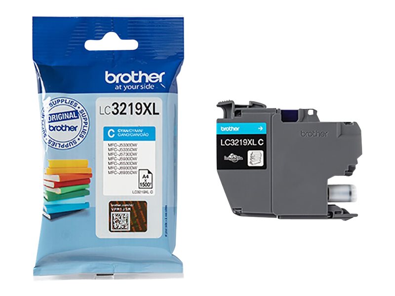 Brother LC3219XLC - XL - Cyan - Original - Blisterverpackung