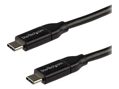 StarTech.com USB-C auf USB-C Kabel mit 5A Power Delivery - St/St - 3m - USB 2.0 - USB-IF zertifiziert - USB Typ C Kabel - USB-Kabel - USB-C (M)