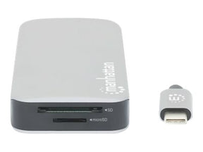 Manhattan USB-C Dock/Hub with Card Reader, Ports (x6):