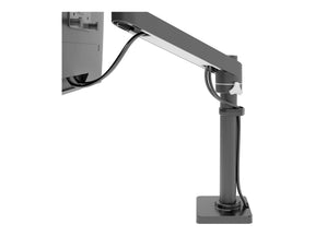 Ergotron NX - Befestigungskit (Gelenkarm, Stange, Pivot, Basis, Arm-Einheit, Befestigungsmaterialien) - für Monitor - mattschwarz - Bildschirmgröße: bis zu 86,4 cm (bis zu 34 Zoll)