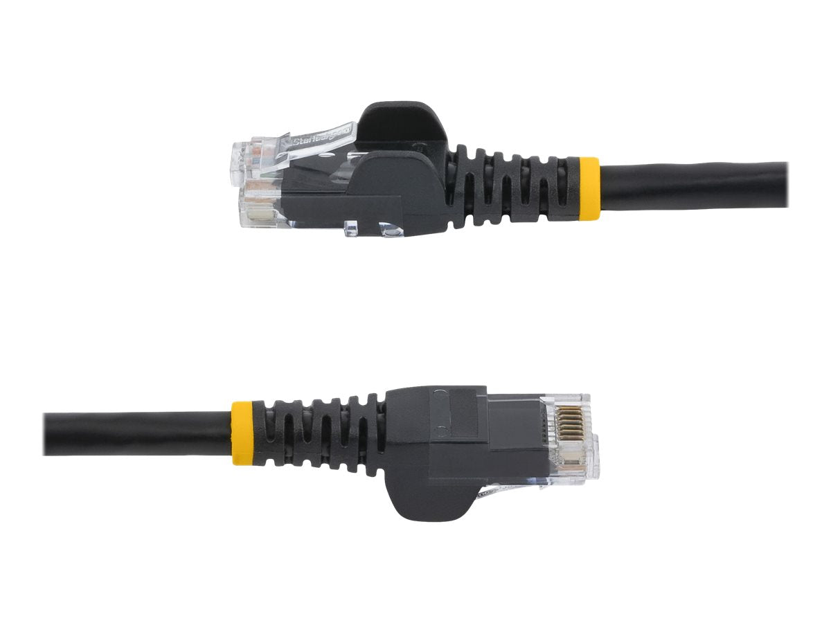 StarTech.com 2m Cat6 Snagless Gigabit UTP Netzwerkkabel - Cat 6 RJ45 Netzwerkkabel mit Knickschutz - Schwarz - Patch-Kabel - RJ-45 (M)