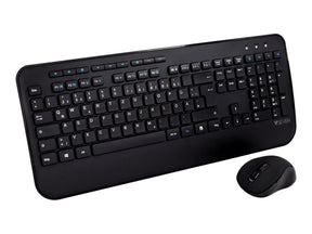 V7 CKW300DE - Tastatur-und-Maus-Set - kabellos