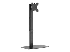 Tripp Single-Display Monitor Stand - Height Adjustable, 17" to 27" Monitors - Befestigungskit - für Monitor - Stahl - Schwarz - Bildschirmgröße: 43.2-68.6 cm (17"-27")