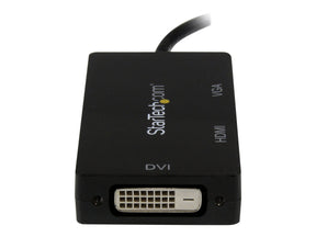 StarTech.com 3 in 1 Mini DisplayPort Adapter - 1080p - Mini DP / Thunderbolt to HDMI / VGA / DVI Splitter for Your Monitor (MDP2VGDVHD)