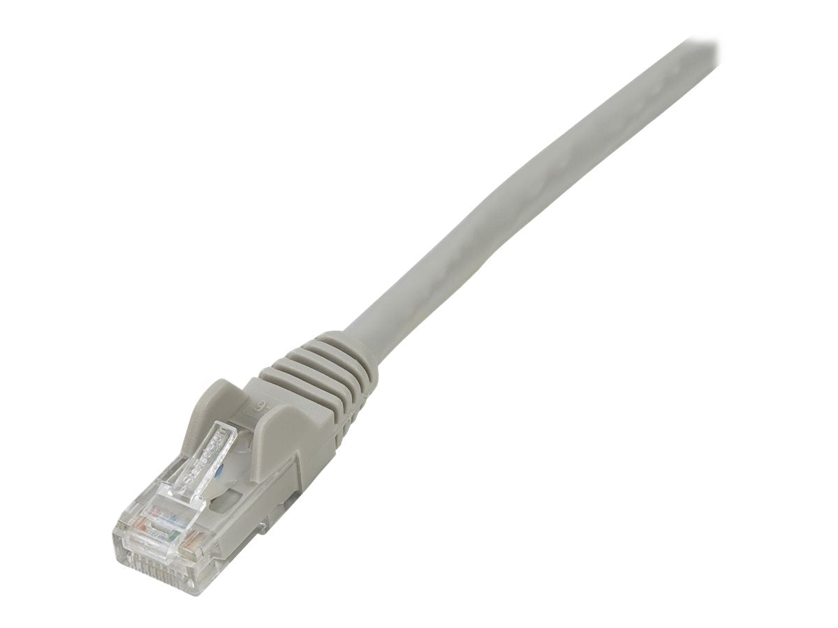 StarTech.com 2m Cat6 Gigabit Snagless Patchkabel - RJ45 UTP Netzwerkkabel mit Schutzmanschette - Cat 6 Kabel - Grau - Patch-Kabel - RJ-45 (M)