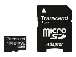 Transcend Flash-Speicherkarte (microSDHC/SD-Adapter inbegriffen)