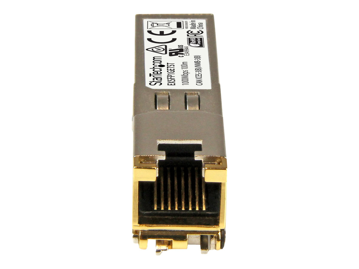 StarTech.com Juniper EX-SFP-1GE-T kompatibel SFP - Gigabit RJ45 Kupfe 1000Base-T SFP Transceiver Modul - 100m - SFP (Mini-GBIC)-