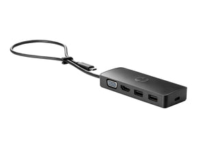 HP Travel Hub G2 - Port Replicator - USB-C - VGA, HDMI