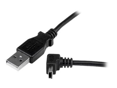 StarTech.com 1m USB auf Mini USB Anschlusskabel 90° gewinkelt - USB A zu Mini B Kabel - 1 x USB A (St)