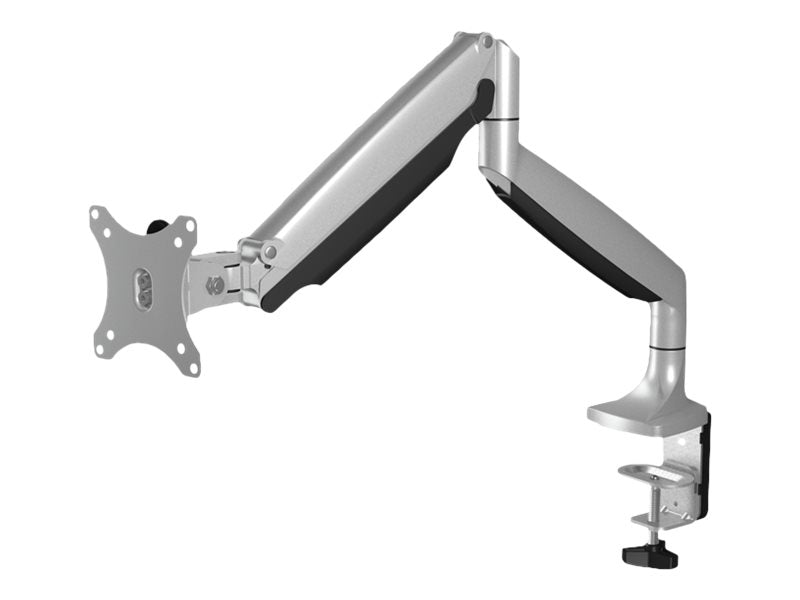 ICY BOX IB-MS503-T - Befestigungskit - einstellbarer Arm - für Monitor - Kunststoff, Stahl, Aluminiumlegierung - Silver/Black - Bildschirmgröße: bis zu 81,3 cm (bis zu 32 Zoll)