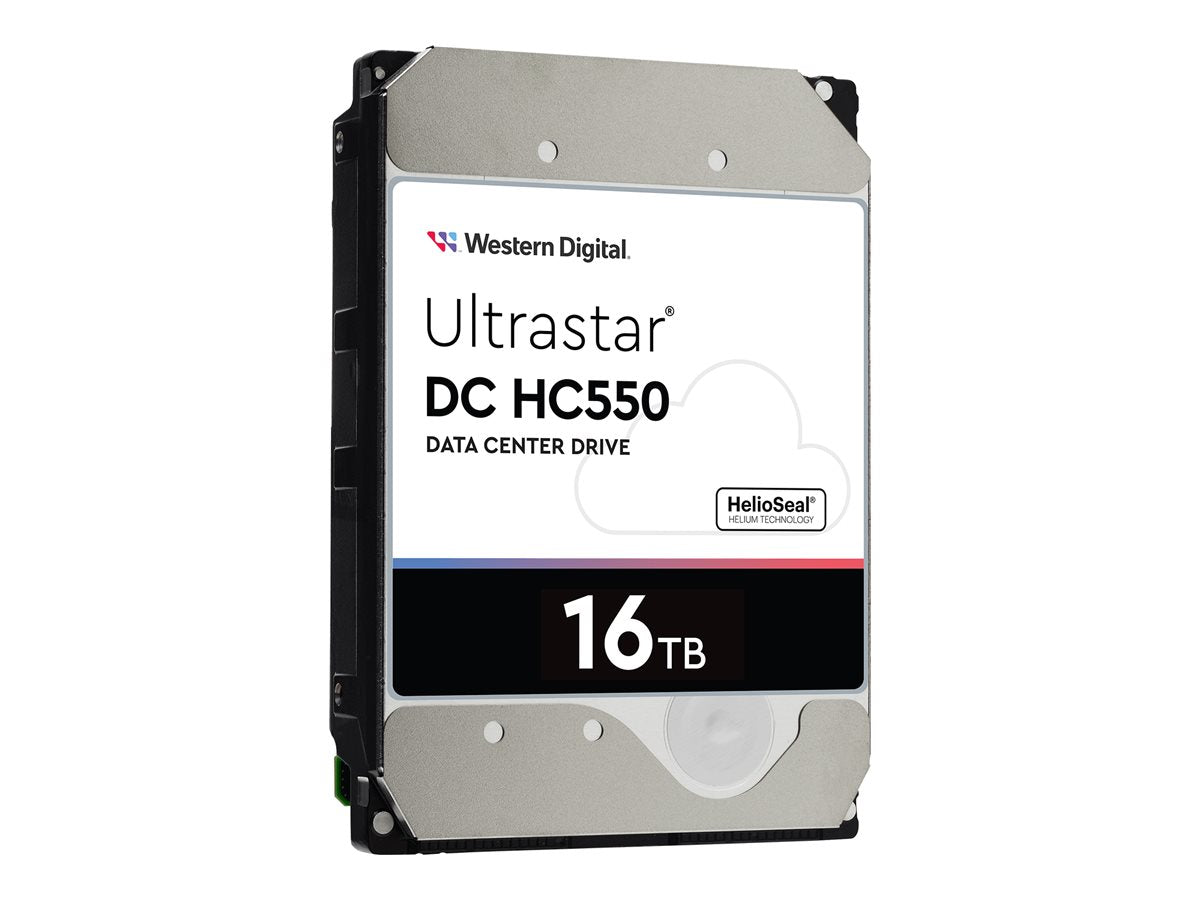 WD Ultrastar DC HC550 WUH721816ALE6L4 - Festplatte - 16 TB - intern - 3.5" (8.9 cm)