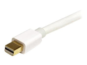 StarTech.com 3m Mini DisplayPort Kabel -mDP Kabel - Stecker/Stecker - Weiß - DisplayPort-Kabel - Mini DisplayPort (M)