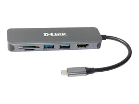 D-Link DUB-2327 - Dockingstation - USB-C / Thunderbolt 3