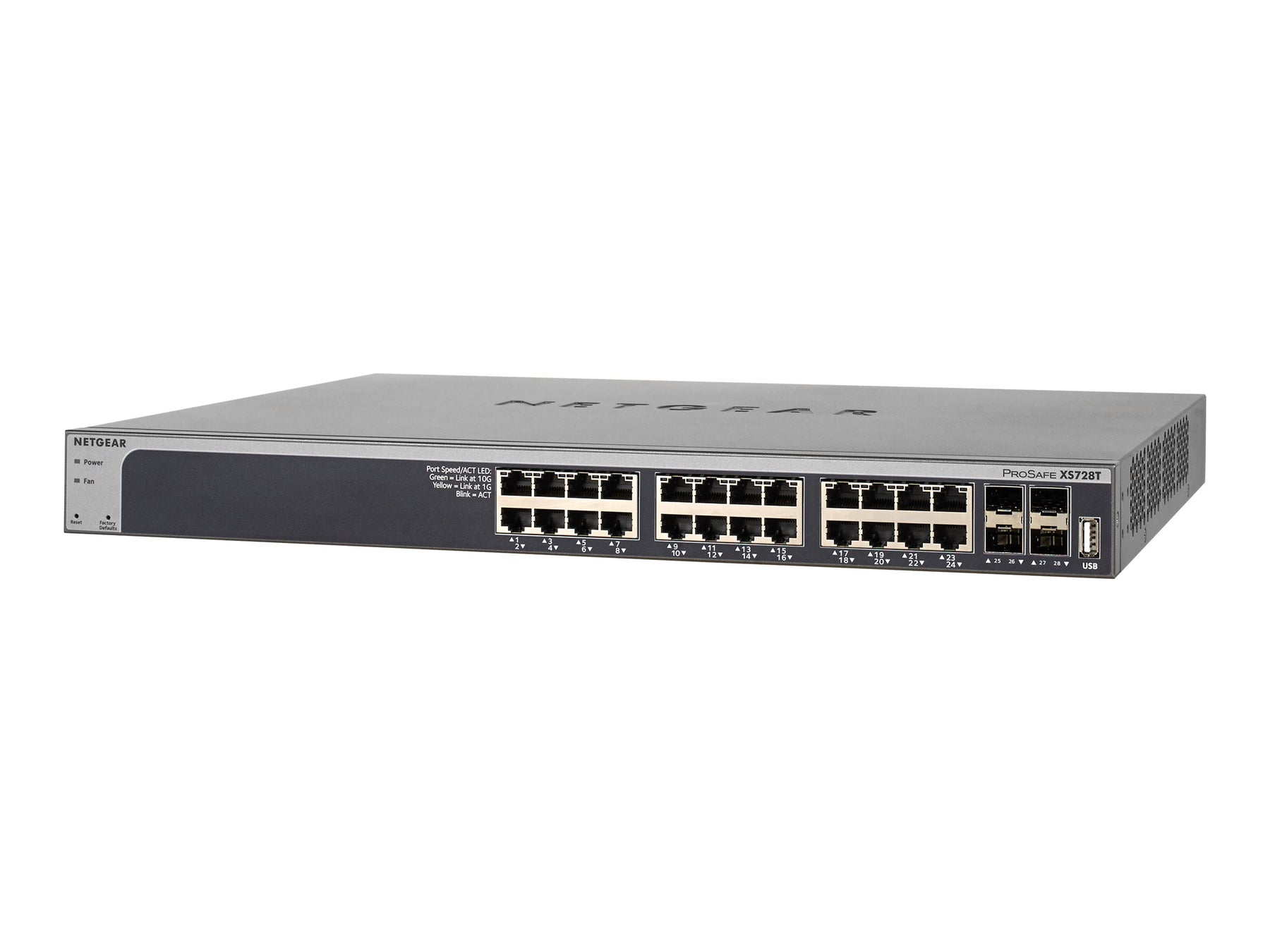 Netgear Smart XS728T - Switch - L3 Lite - Smart