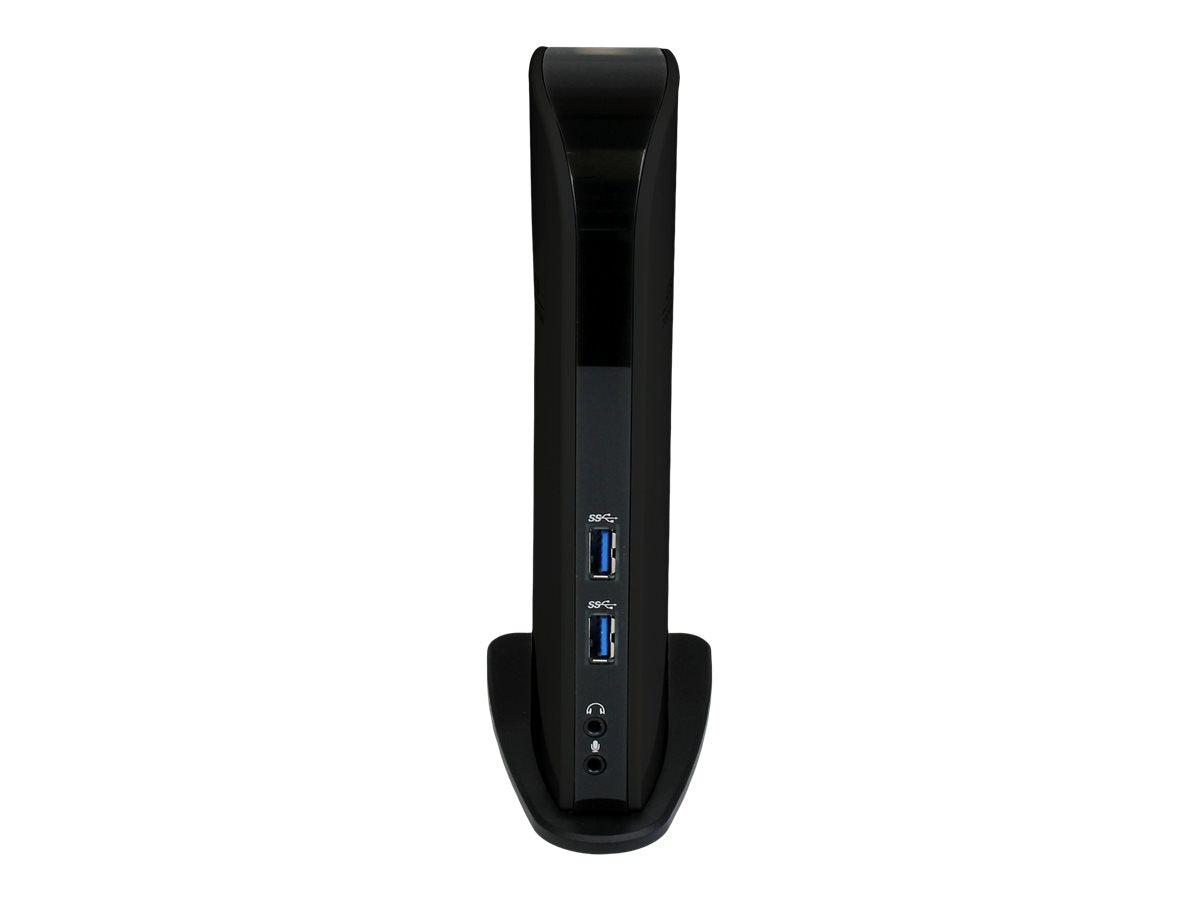 StarTech.com USB 3.0 Dockingstation, kompatibel mit Windows / macOS, unterstützt Dual Displays, HDMI und DVI, inkl. DVI zu VGA Adapter