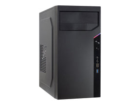 Inter-Tech IT-6505 Reto - Micro Tower - micro ATX - keine Spannungsversorgung (ATX)