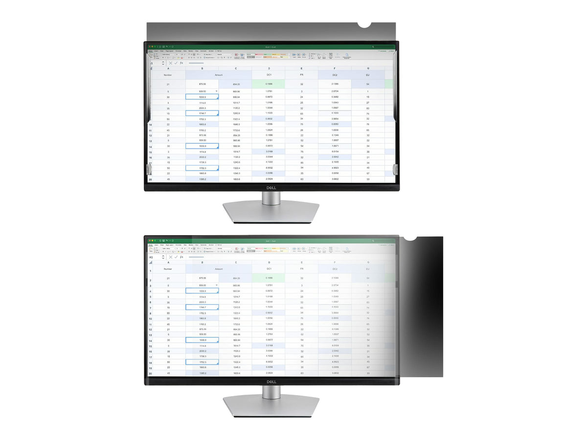 StarTech.com 28-inch 16:9 Computer Monitor Privacy Filter, Anti-Glare Privacy Screen with 51% Blue Light Reduction, Black-out Monitor Screen Protector w/+/- 30 deg. Viewing Angle, Matte and Glossy Sides (2869-PRIVACY-SCREEN)