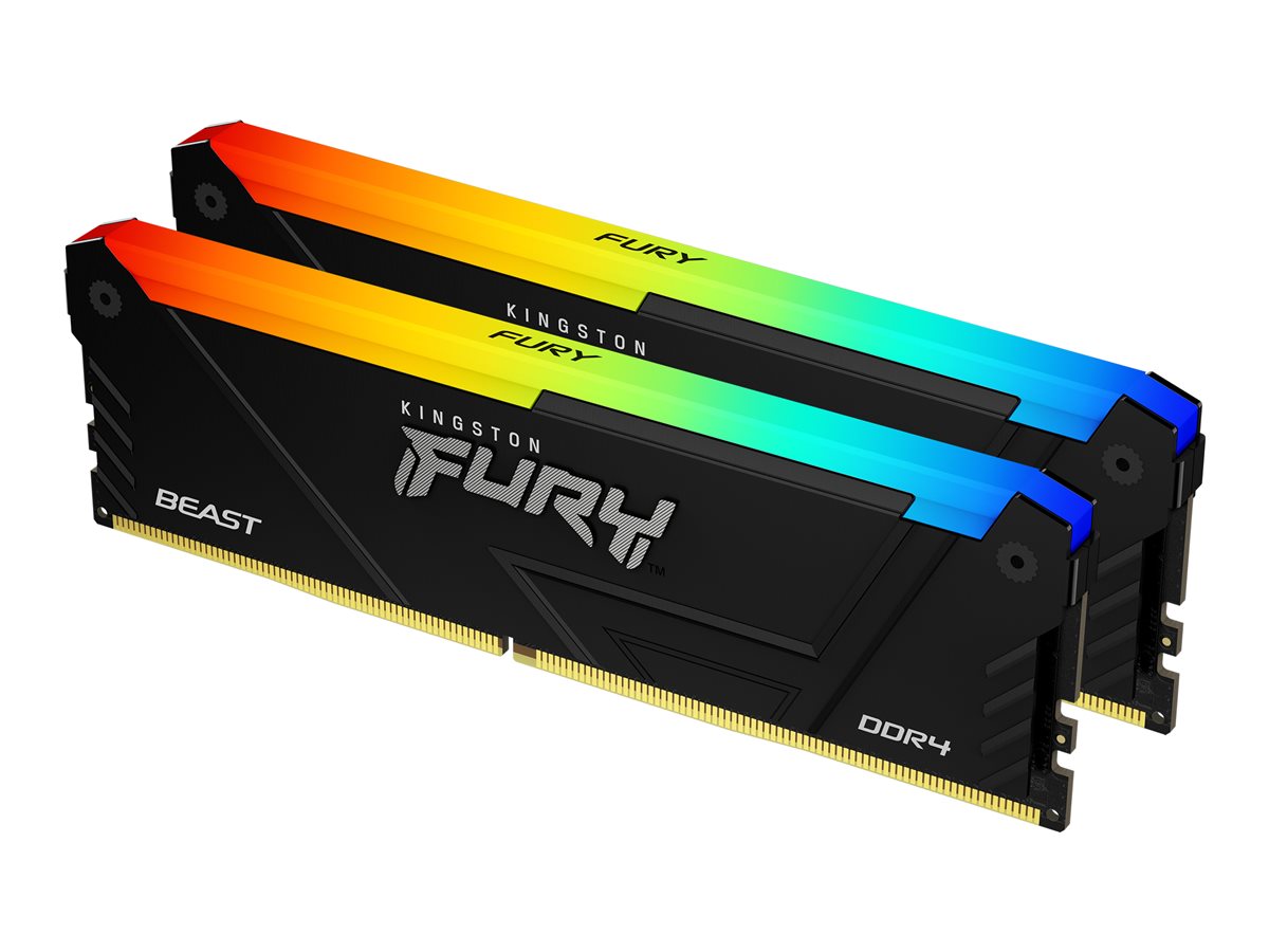 Kingston FURY Beast RGB - DDR4 - Kit - 64 GB: 2 x 32 GB