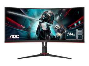 AOC Gaming CU34G2X/BK - G2 Series - LED-Monitor - Gaming - gebogen - 86.4 cm (34")