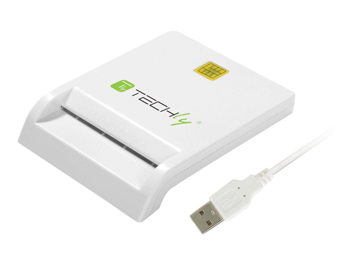 Techly Compact - SmartCard-Leser/-Schreiber - USB 2.0