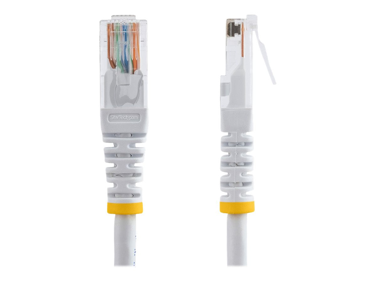 StarTech.com 15m Cat5e RJ45 UTP Patchkabel - Cat 5e Netzwerkkabel - Weiß - Patch-Kabel - RJ-45 (M)