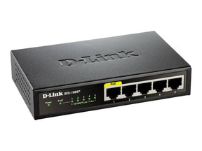 D-Link DES 1005P - Switch - unmanaged - 5 x 10/100