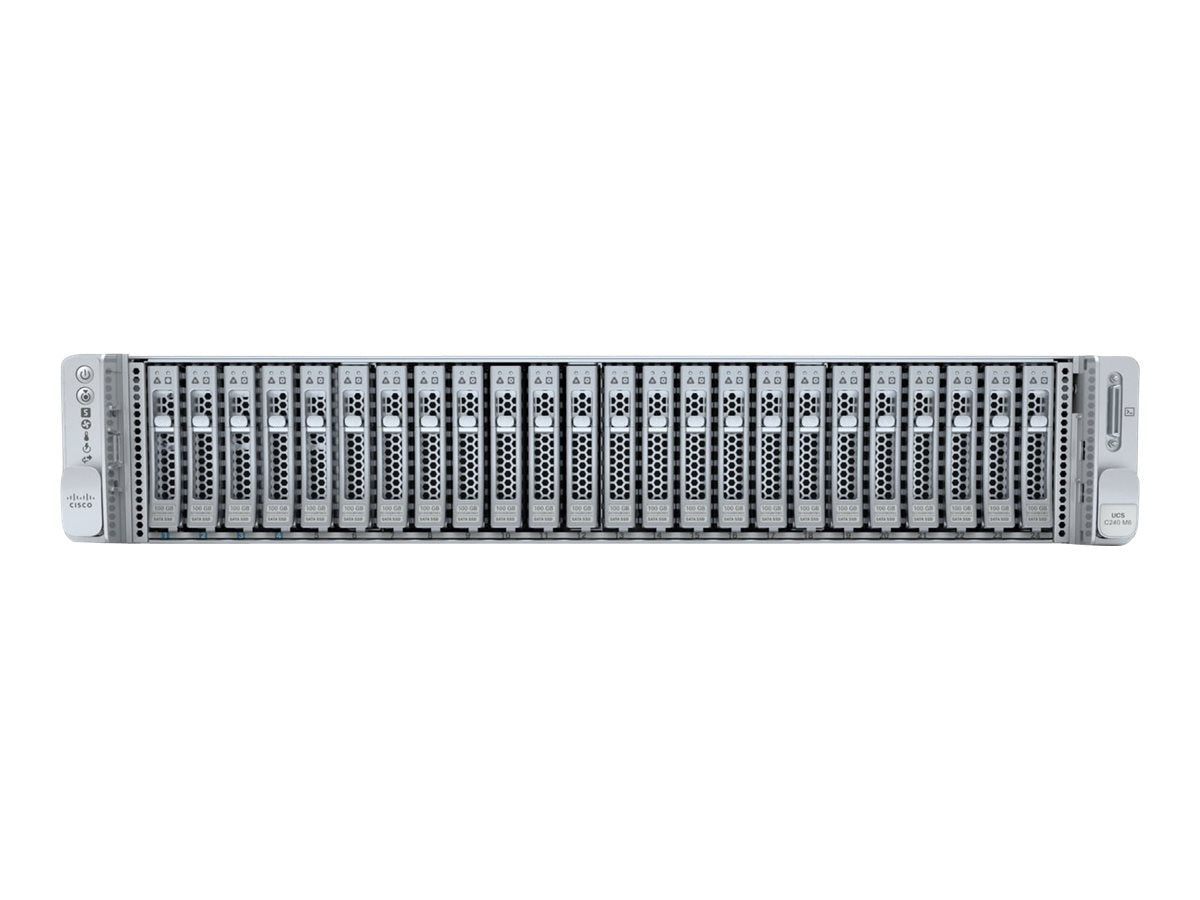 Cisco Business Edition 7000M (Export Restricted) M6 - Server - Rack-Montage - 2U - zweiweg - 1 x Xeon Gold 6326 / 2.9 GHz - RAM 96 GB - SATA/SAS/NVMe - Hot-Swap 6.4 cm (2.5")