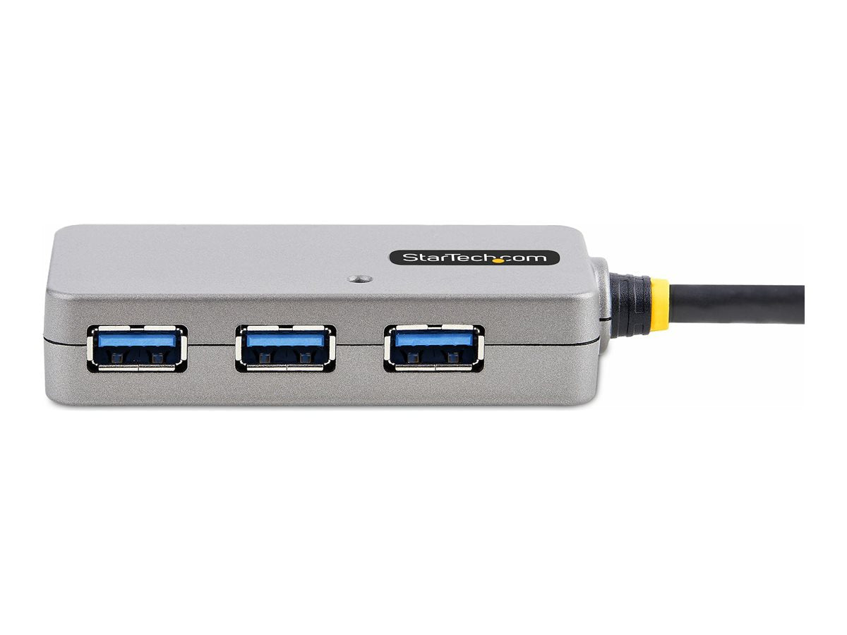 StarTech.com USB Extender Hub, 10m USB 3.0 Extension Cable with 4-Port USB Hub, Active/Bus Powered USB Repeater Cable, Optional 20W Power Supply Included - USB-A Hub w/ ESD Protection (U01043-USB-EXTENDER)