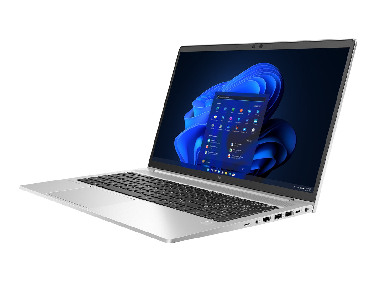 HP EliteBook 650 G9 Notebook - Intel Core i5 1235U / 1.3 GHz - Win 11 Pro - Intel Iris Xe Grafikkarte - 16 GB RAM - 512 GB SSD NVMe - 39.6 cm (15.6")