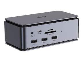 Lindy DST-Pro - Dockingstation - für Laptop - USB-C