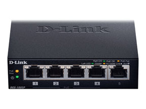 D-Link DGS 1005P - Switch - 5 x 10/100/1000 (4 PoE+)