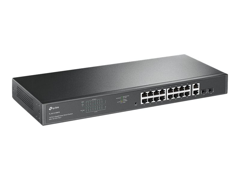 TP-LINK JetStream TL-SG1218MPE - Switch - Smart - 16 x 10/100/1000 (PoE+)