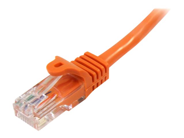 StarTech.com 2m Cat5e RJ45 UTP Netzwerkkabel Snagless - Cat 5e Patchkabel - Orange - Stecker / Stecker - Patch-Kabel - RJ-45 (M)