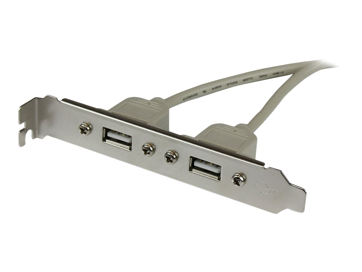 StarTech.com 2-Port USB A Slotblech-Adapter (Buchse)