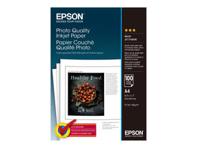 Epson Photo Quality Ink Jet Paper - Matt - beschichtet - Pure White - A4 (210 x 297 mm)