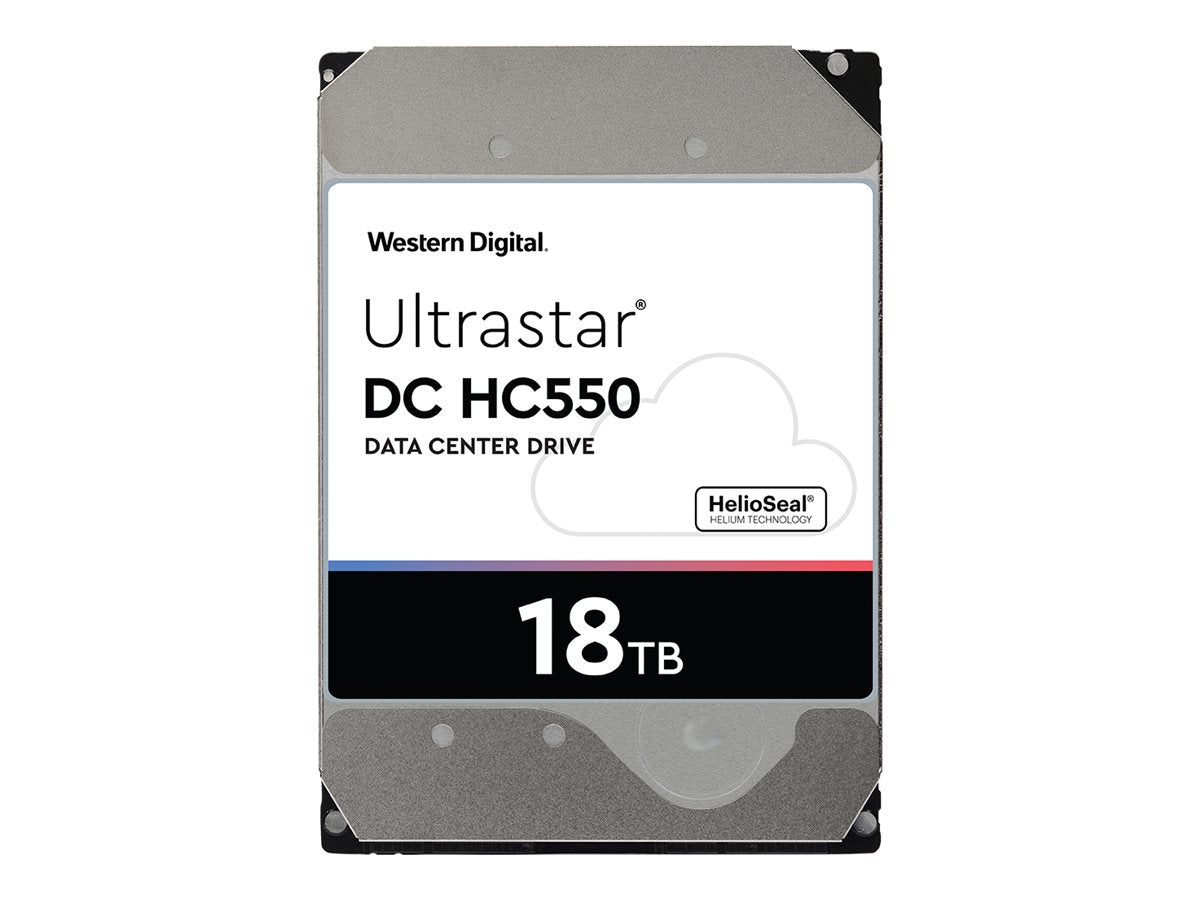 WD Ultrastar DC HC550 WUH721818AL5204 - Festplatte - 18 TB - intern - 3.5" (8.9 cm)