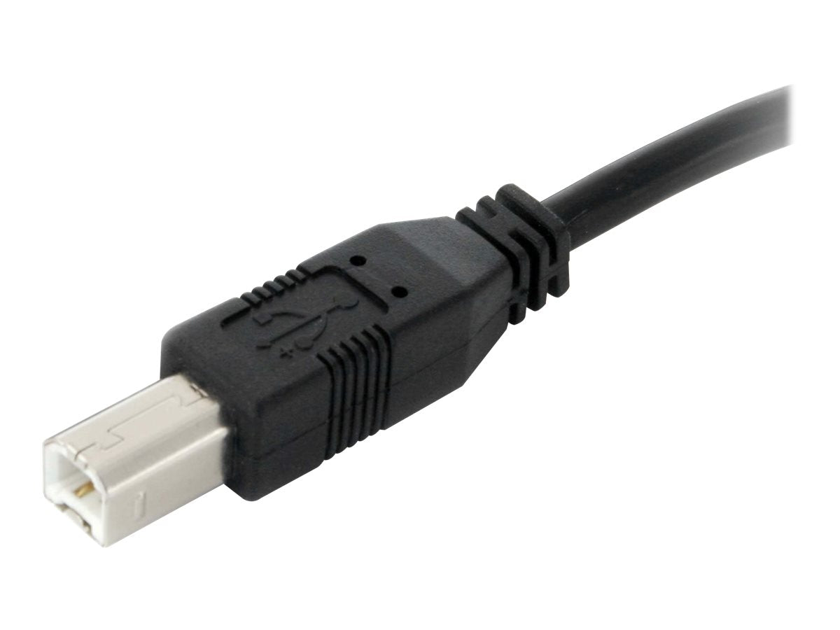 StarTech.com 10m Aktives USB 2.0 A auf B Kabel - USB Anschlusskabel - Stecker/Stecker - Schwarz - USB-Kabel - USB (M)