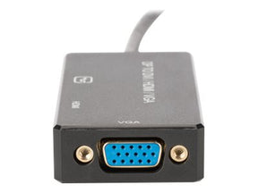 DIGITUS DisplayPort 3in1 Adapter / Konverter - DP - HDMI+DVI+VGA