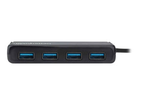 Manhattan USB-C Dock/Hub, Ports (4): USB-A (x4)