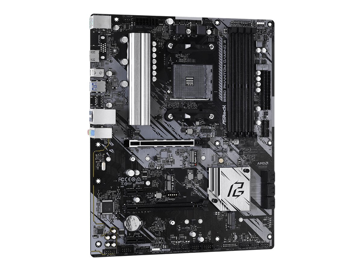 ASRock B550 Phantom Gaming 4 - Motherboard - ATX - Socket AM4 - AMD B550 Chipsatz - USB 3.2 Gen 1 - Gigabit LAN - Onboard-Grafik (CPU erforderlich)