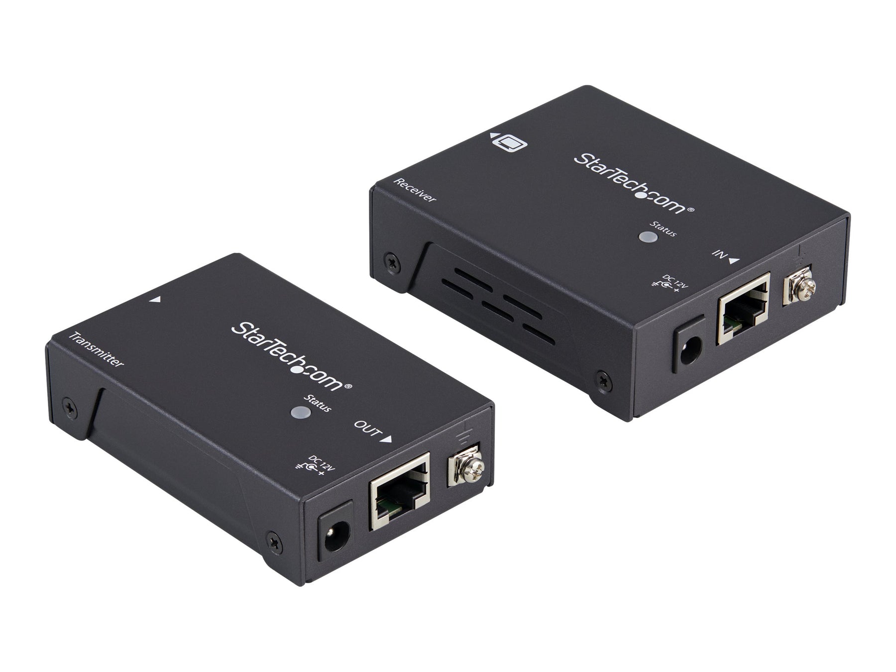 StarTech.com 330 ft. (100 m) HDMI Over Cat6 Extender - HDMI over CAT5 - HDBaseT Extender - 4K30 - HDMI Video Extender (ST121HDBTPW)