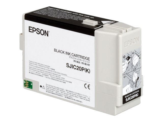 Epson SJIC20P(K) - Schwarz - Original - Tintenpatrone