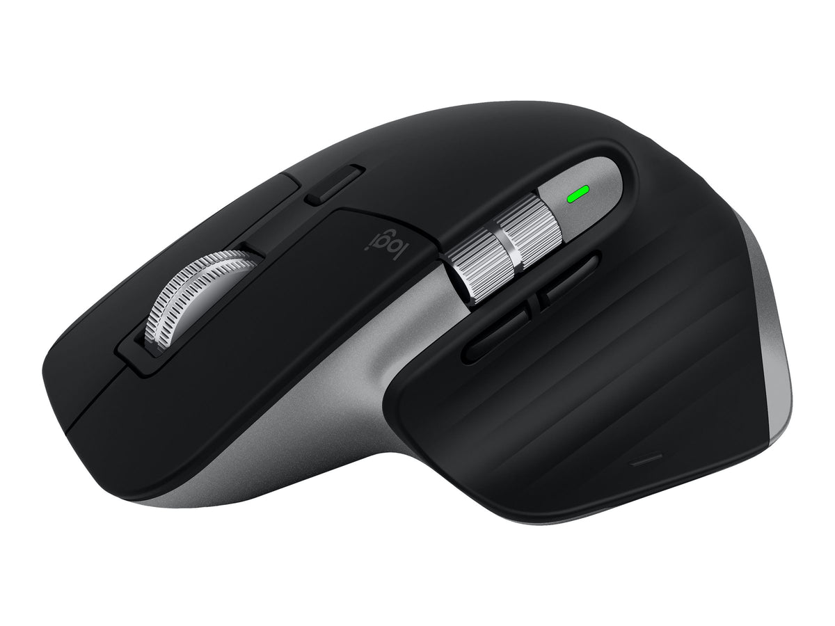 Logitech MX Master 3 for Mac - Maus - Laser - 7 Tasten - kabellos - Bluetooth, 2.4 GHz - kabelloser Empfänger (USB)