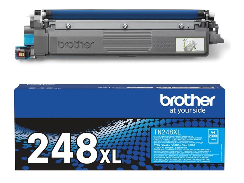 Brother TN248XLC - Hohe Ergiebigkeit - Cyan - original