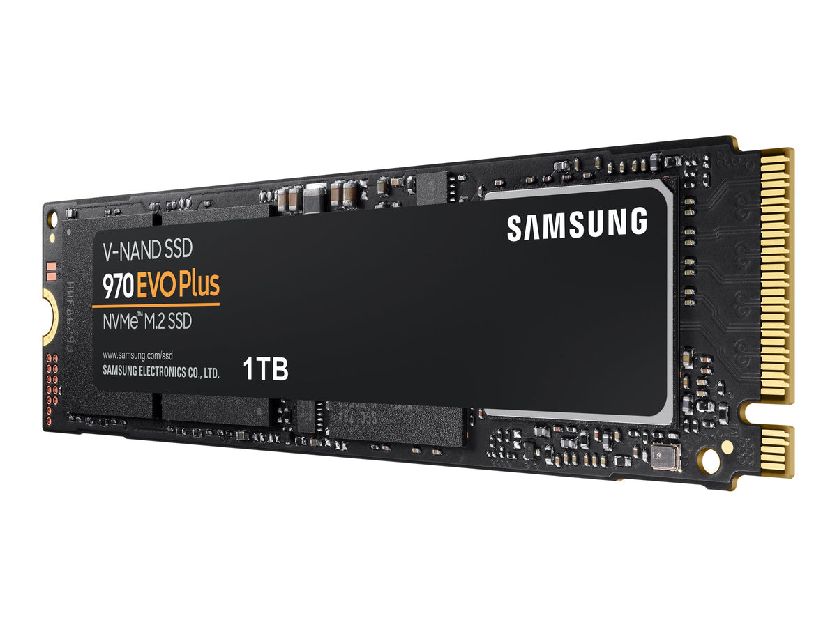 Samsung 970 EVO Plus MZ-V7S1T0BW - SSD - verschlüsselt - 1 TB - intern - M.2 2280 - PCIe 3.0 x4 (NVMe)