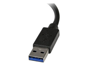 StarTech.com USB auf VGA Adapter - Externe Grafikkarte - USB 3.0 - Slim - 1080p - Multi Monitor Adapter - Videoschnittstellen-Converter - TAA-konform - USB Typ A (M)