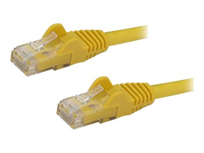 StarTech.com 0,5m Cat6 Snagless RJ45 Ethernet Netzwerkkabel - Gelb - 50cm Cat 6 UTP Kabel - Netzwerkkabel - RJ-45 (M)