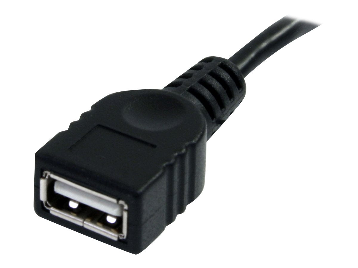 StarTech.com 1,8m USB 2.0 A Verlängerungskabel - Stecker / Buchse - USB Verlängerung - Schwarz - USB-Verlängerungskabel - USB (M)